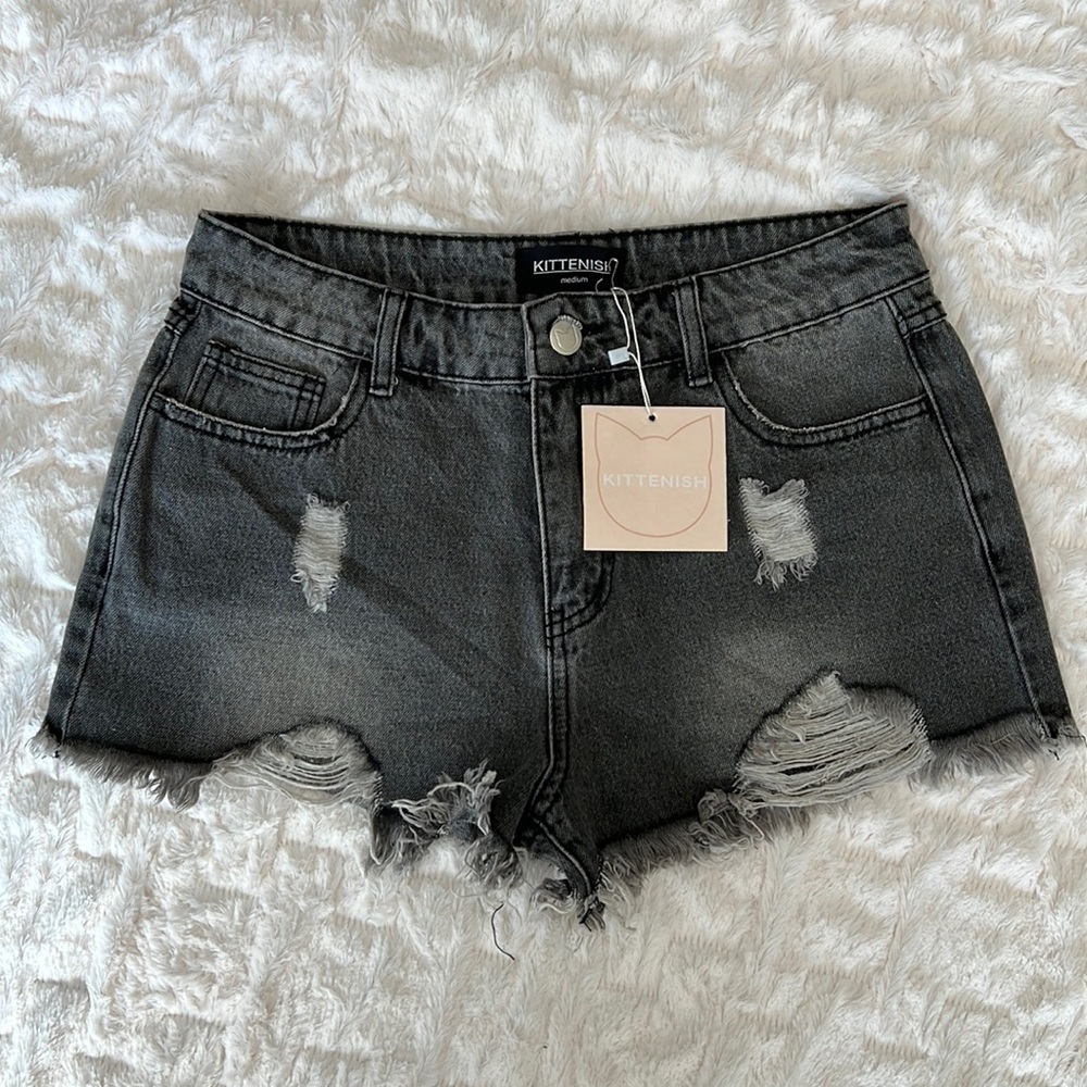 Kittenish Malibu Denim Shorts